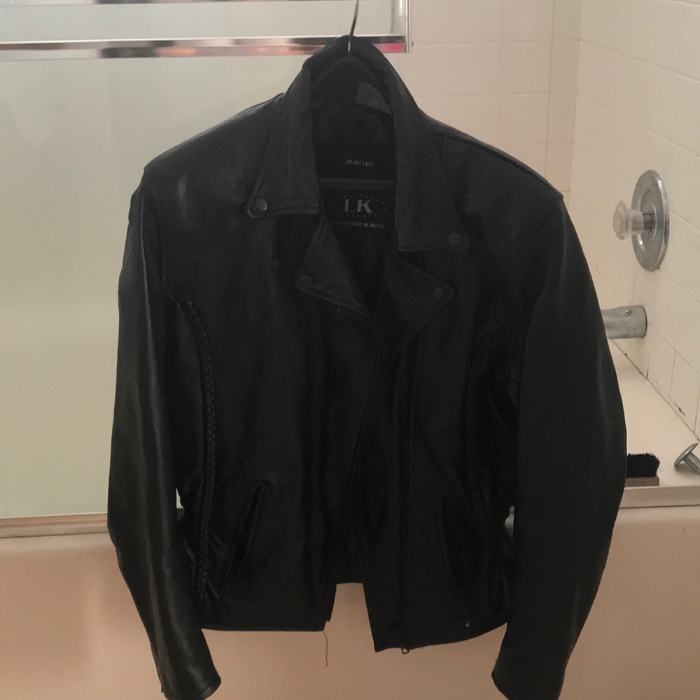 Leather Jacket size XL